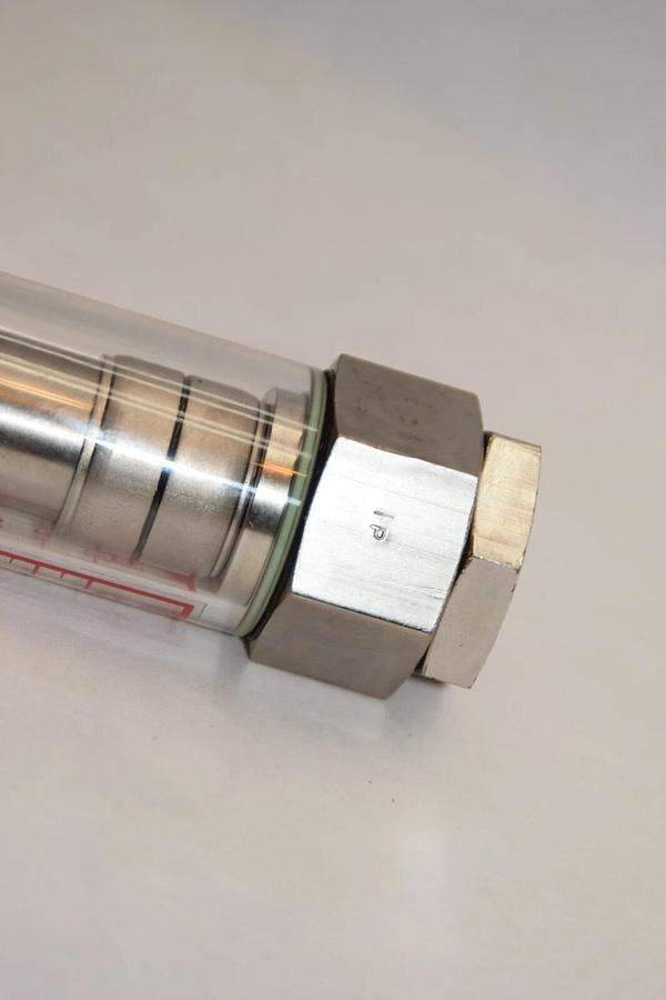 (NEW) UCC PARKER HANNIFIN Stainless Steel Flow Meter 1-9 l/m 1/4" NPT