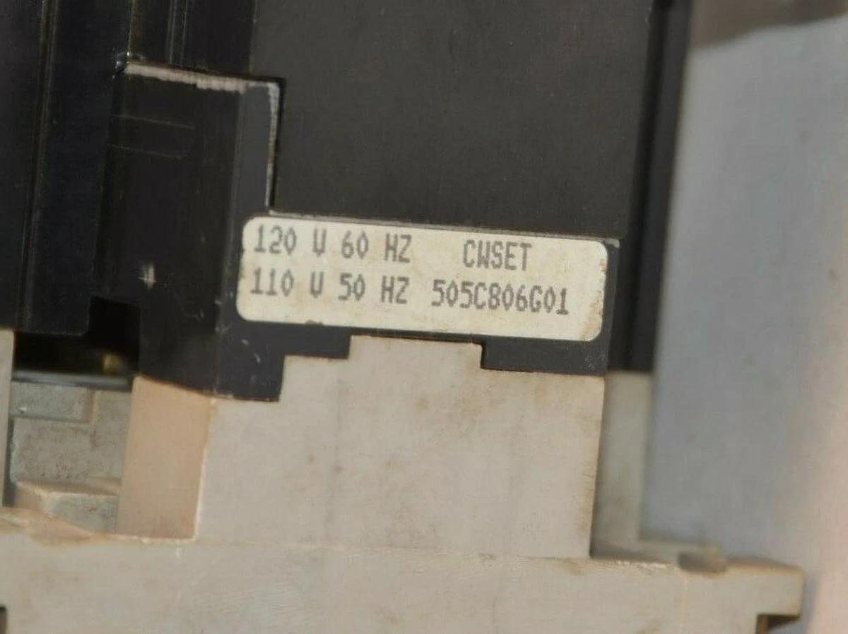 Used WESTINGHOUSE  A201KACA Size 00 9A 9 Amp 9 A Motor Control Contactor