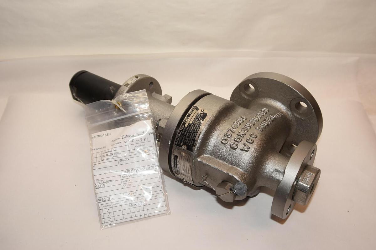 DRESSER 1905DC-2-CC-MS-31-RF-LA 1" 125psi 37.75 GPM Flanged Relief Valve