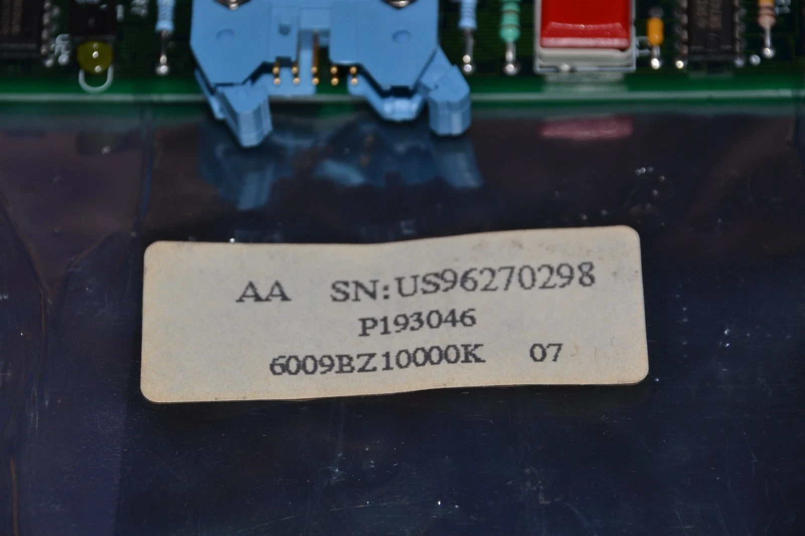 TAYLOR ABB PROCESS 6009BZ10000K 125P2206-3 AV1 REV A MEMORY MODULE NEW