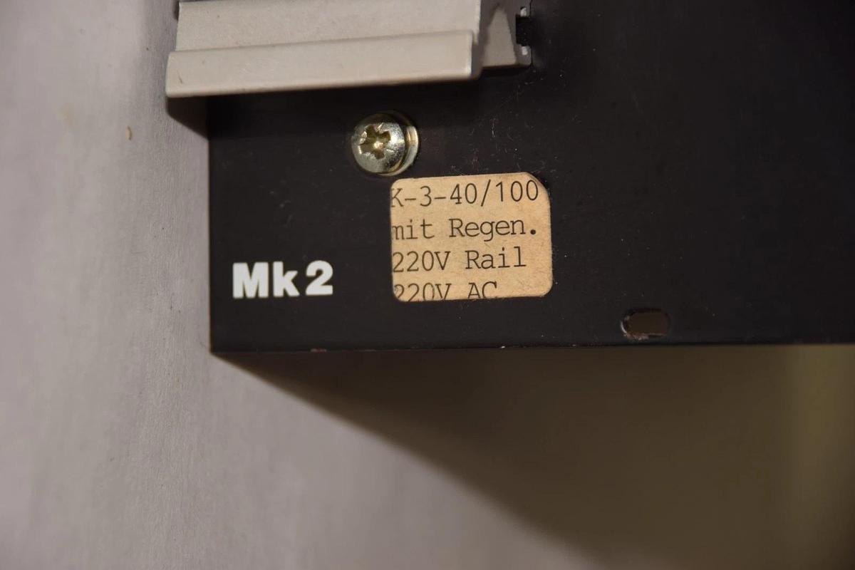 Used GEC Power Supply Mk2, GA720/6K101 K-3-40/100 220V , GA720/6K/01 KCI-23V-7200-20