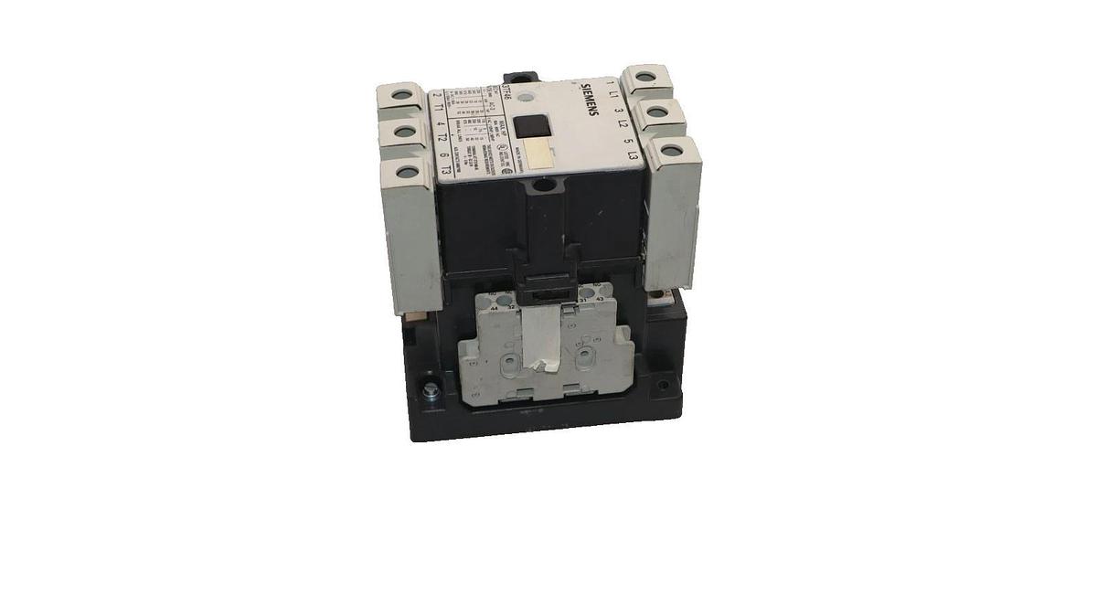 Used Siemens Motor Starter Contactor 3TF4611-0AK6 3TF46 110/120V Coil 3TF46110AK6