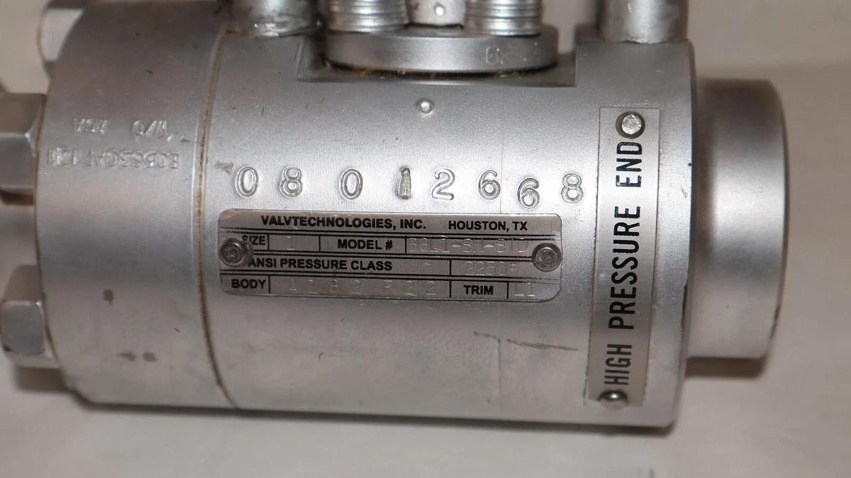(NEW) UNITORQ M-148 DA/DLS HT Actuator W/Valve B8L1-SW-STD & 8551 A001 MS size 1