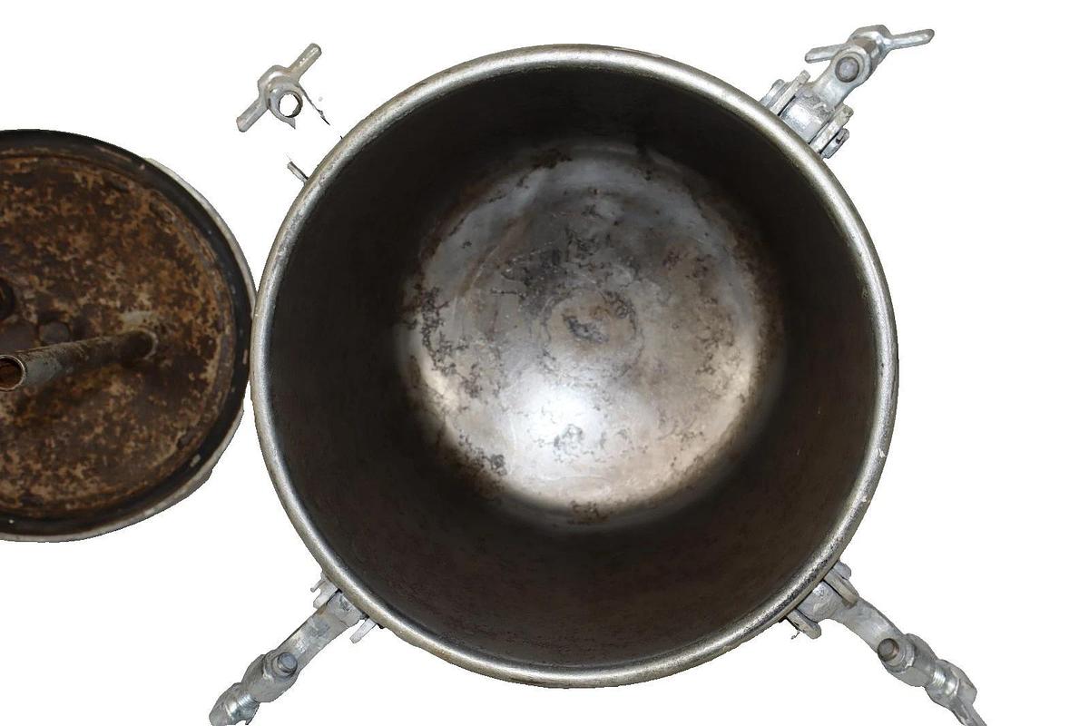 Used Binks 2.8 Gallon Paint Pot Stainless Pressure Paint Pot CRN OH6685.5C