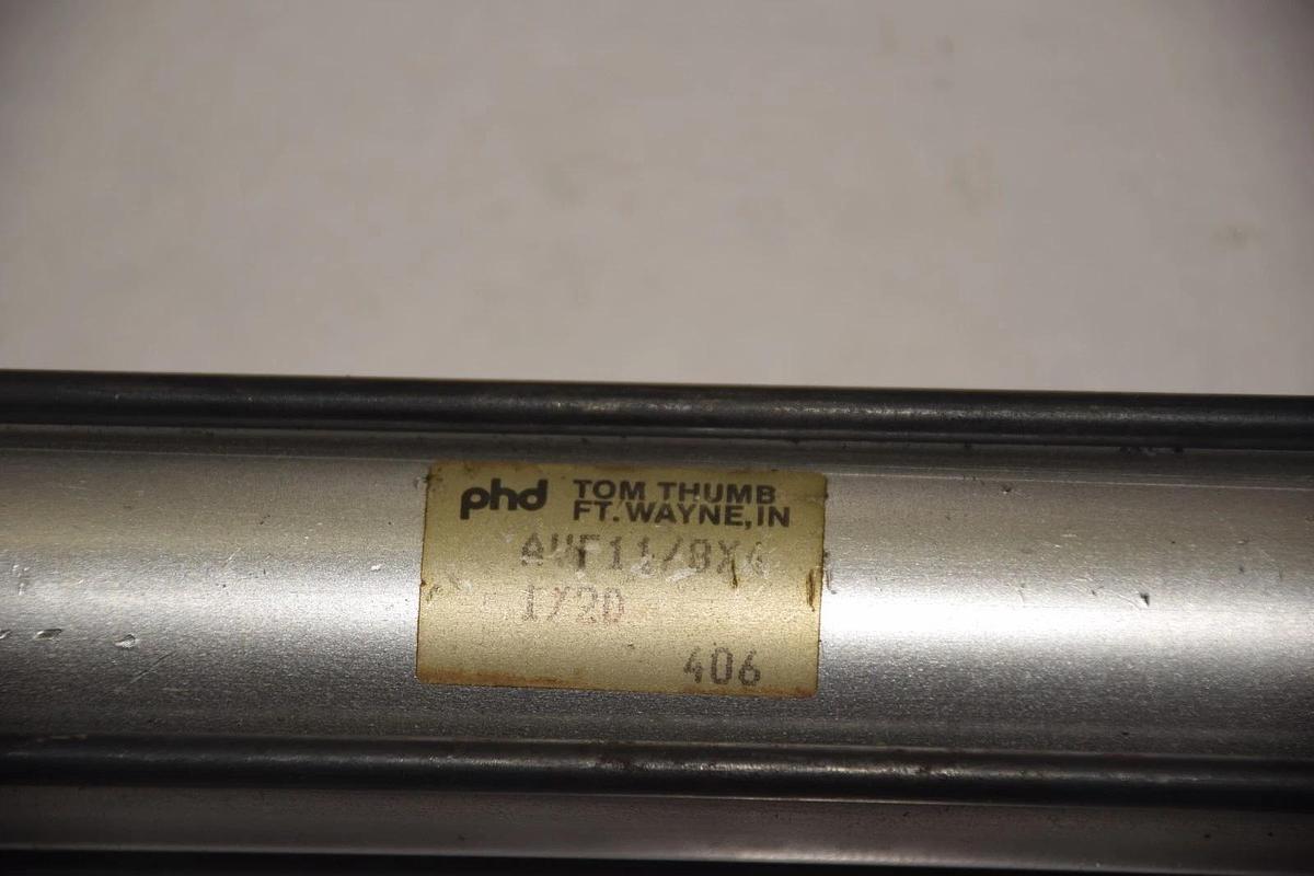 SMC AVF11/8X4 4" STROKE 3/8" BORE TOM THUMB PNEUMATIC CYLINDER NEW
