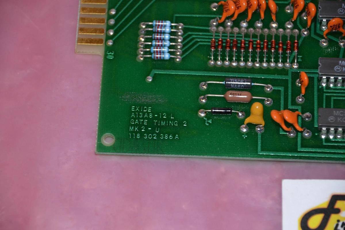 Used NEWAVE SA POWERWARE EXIDE CIRCUIT BOARD A13AB-12 L 118 302 386A 118-302-386A