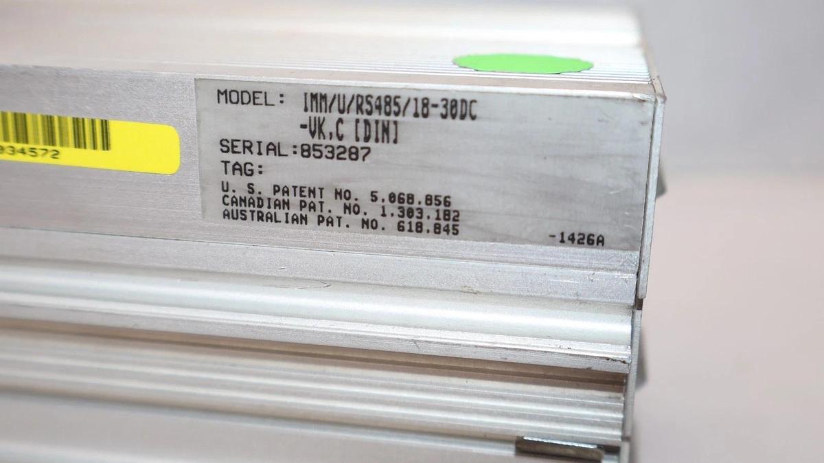 Used Moore Cable Connector System IMM/U/RS485/18-30DC-VK,C