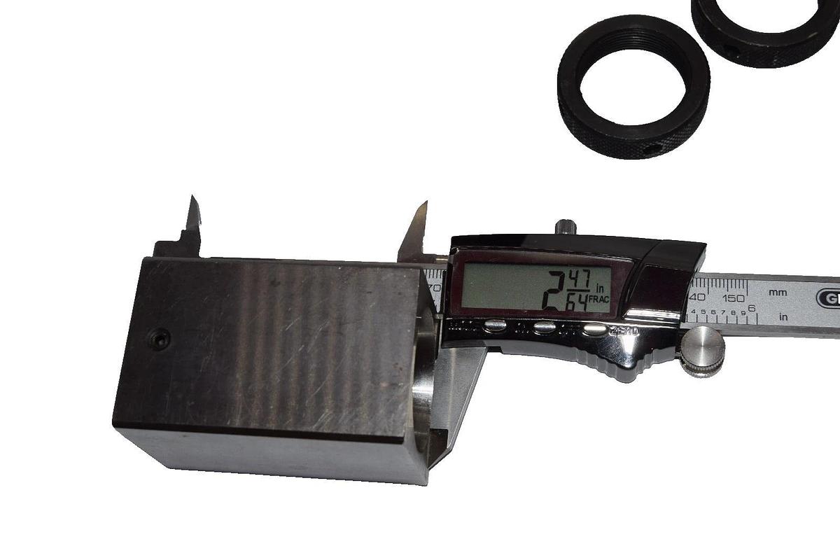 Used Kenrok 5C Collet Block Set Square/Hex Ceder Operated Nuts Closer