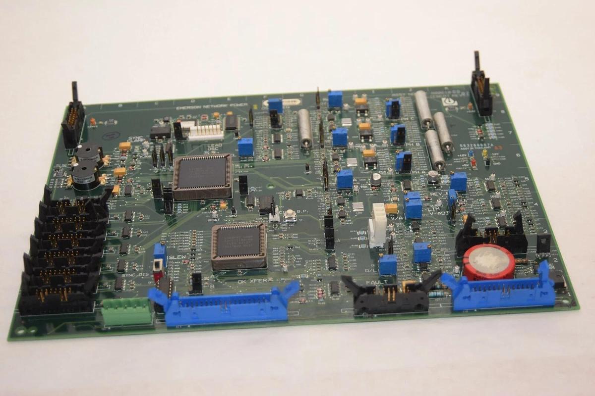 Used EMERSON / LIEBERT 02-800610-00 Rev 02 Network Power Board