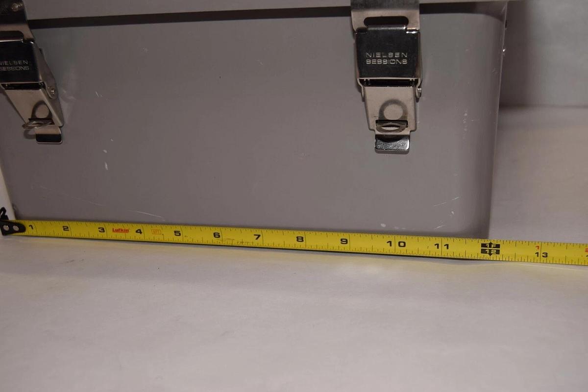 Used ANDERSON AM1206 AM1206SO19 12" x 10" x 6-3/4" OD Plastic PVC Control Enclosure