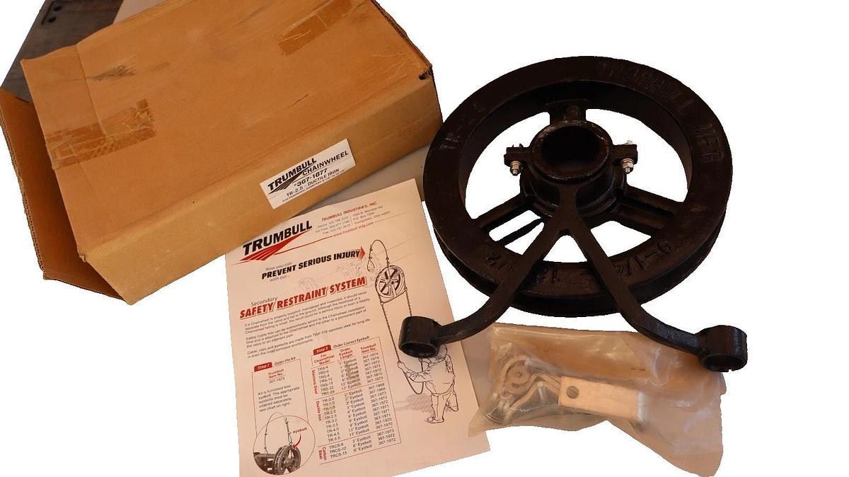 Trumbull MFG TR-2.5 9-1/4 - 12-1/2 #367-1877 Chainwheel Ductile Iron (New)