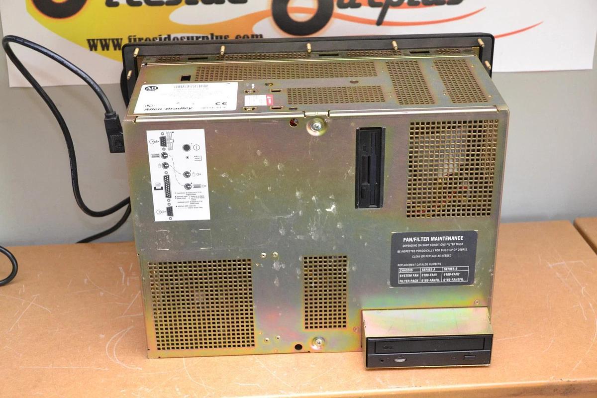 Used Allen Bradley 6180 6180-ADKDFGDZCCZ Ser B Operator Interface
