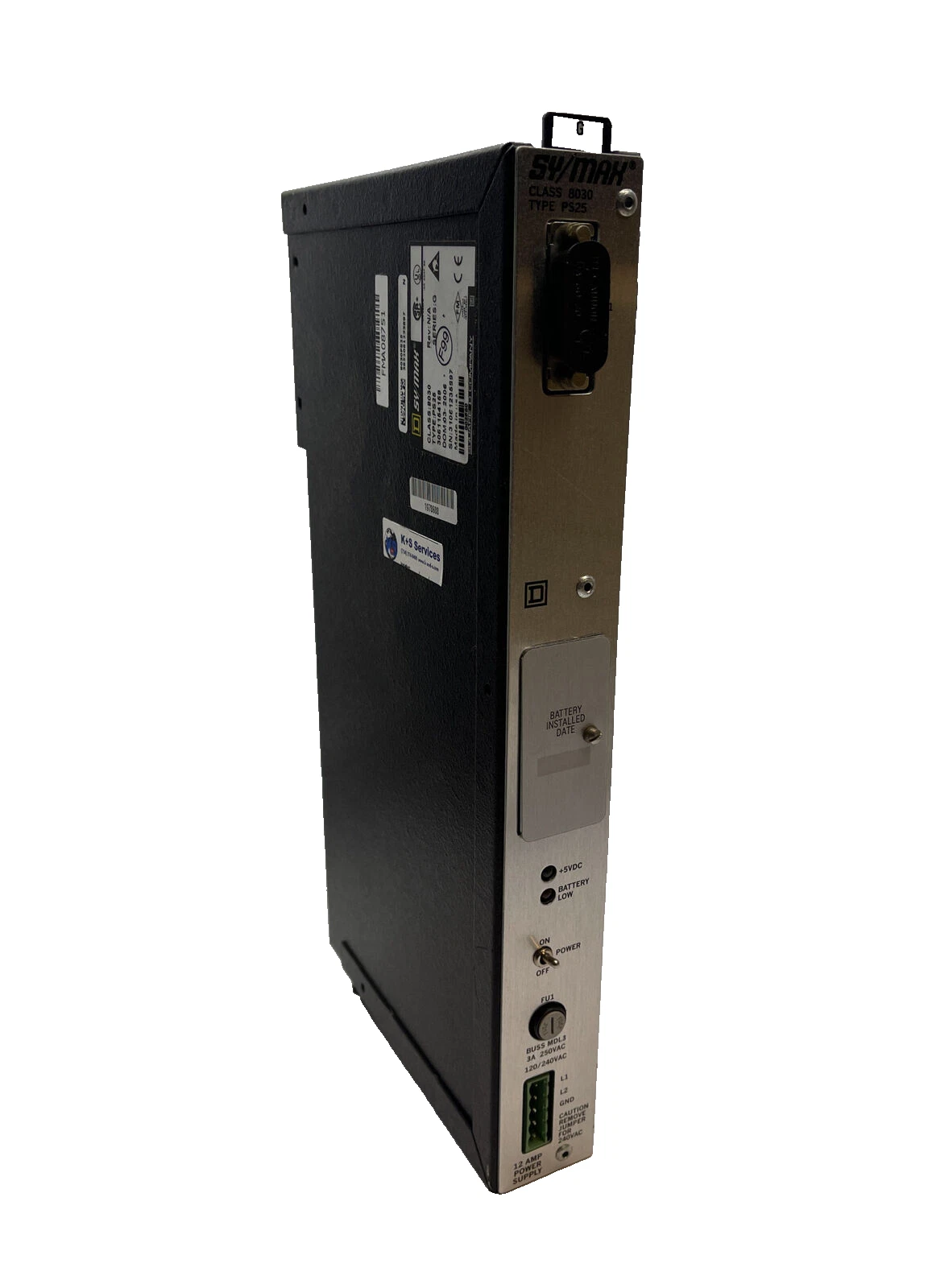 Refurbished SYMAX Square D 8030-PS-25 G 8030PS25 8030 PS25 ser G Sy/max PS25 series G