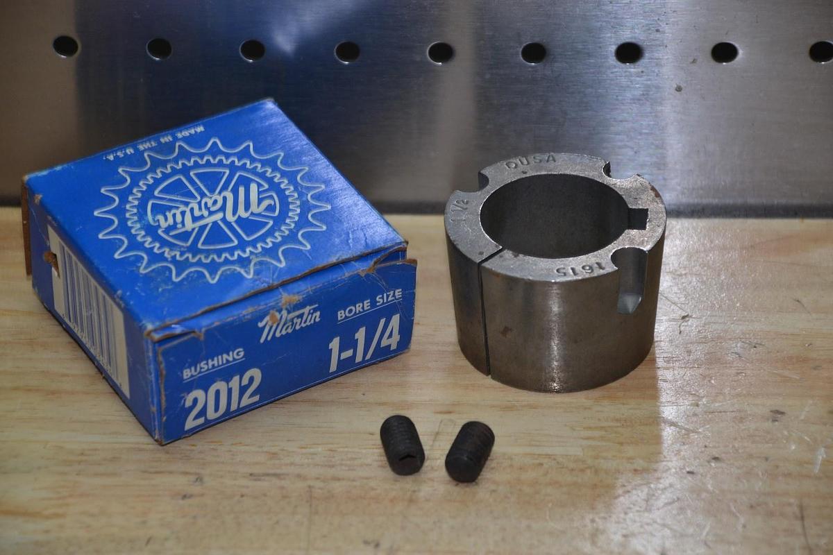 MARTIN 2012 1-1/4" BORE SIZE TAPER BUSHING NEW