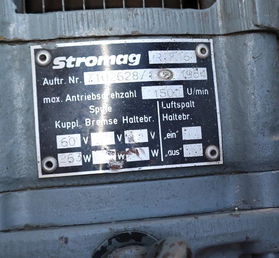 Stromag Gear Box Gearbox Worm Speed Reducer RTF16 7102628/1 1984 *Refurb*