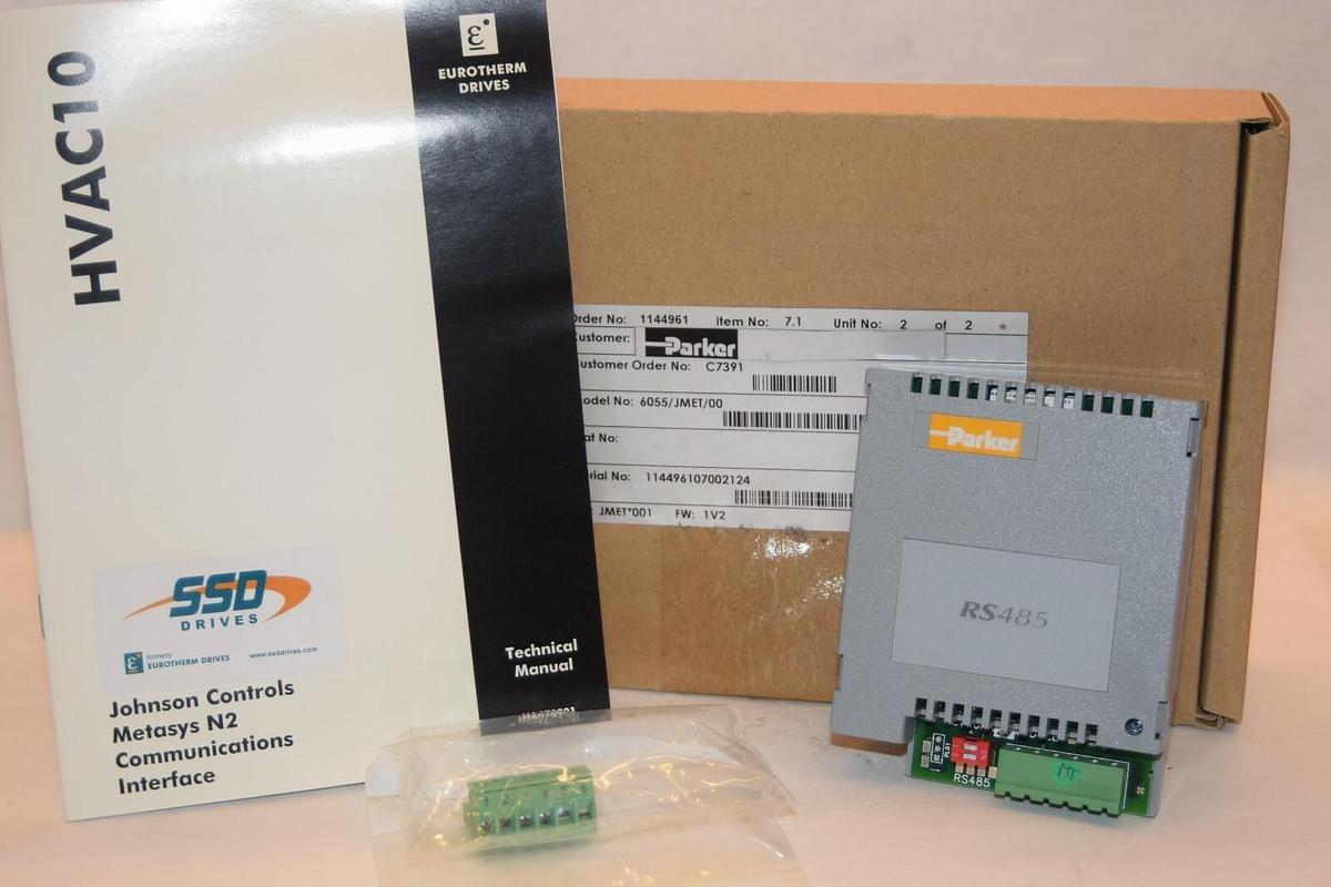(NEW) PARKER Eurotherm 6055/JMET/00 SSD Drives Communications Interface