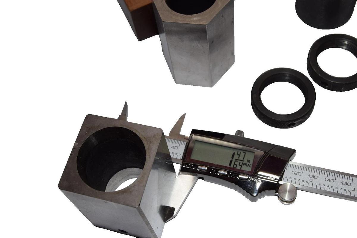 Used Kenrok 5C Collet Block Set Square/Hex Ceder Operated Nuts Closer