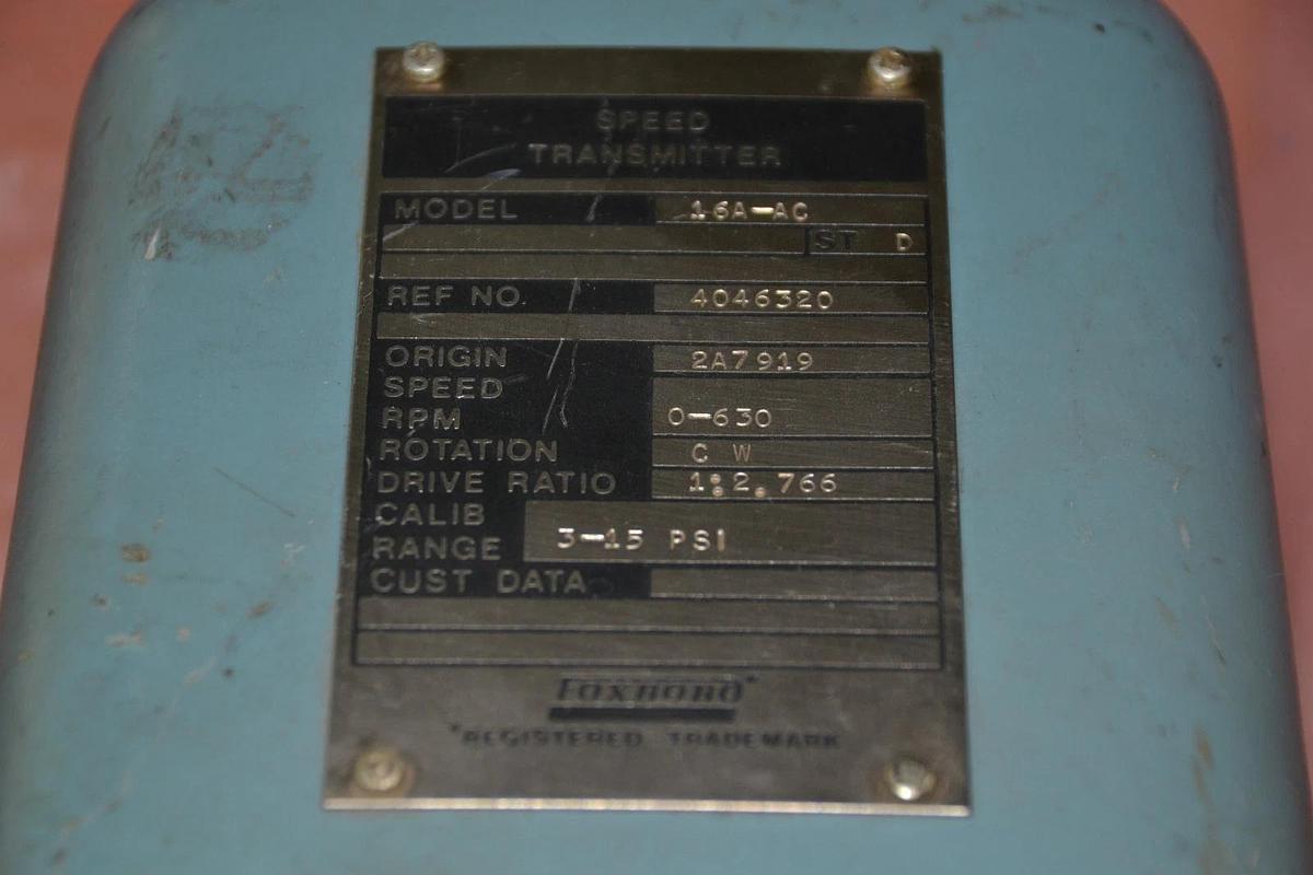 FOXBORO SPEED TRASNSMITTER 16A-AC 16A AC 16AAC NEW