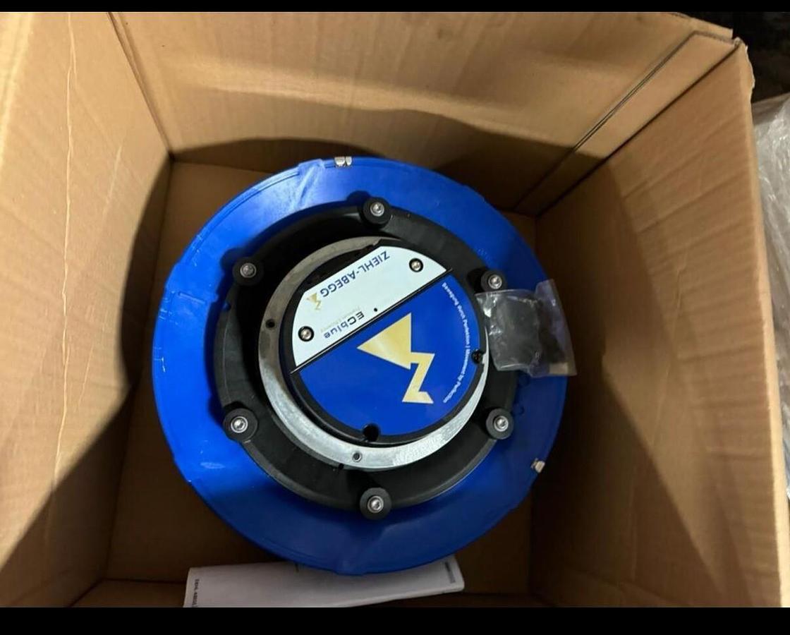 Ziehl Abegg Large radial air blower ABB RG50N-VDK.6N.1L  00234607 122288 3ph 400