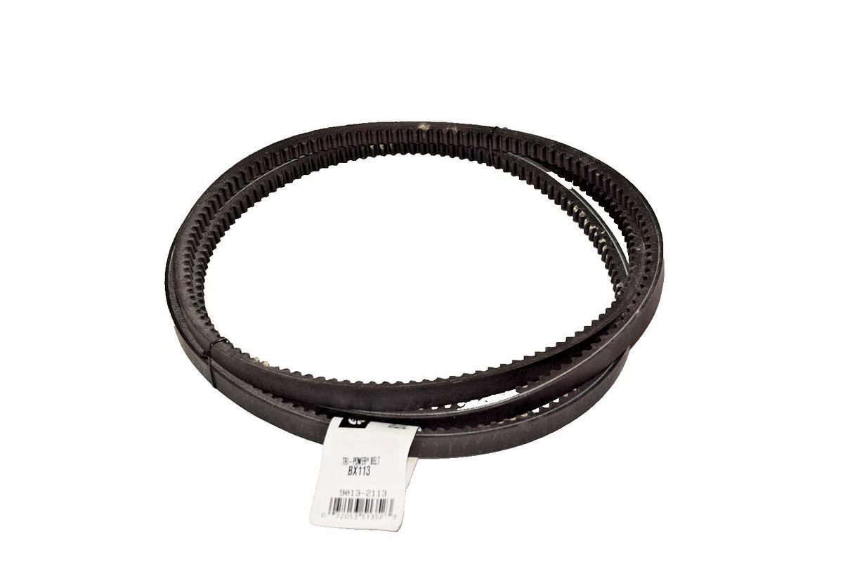 GATES Cogged V-Belt Belt BX113 9013-2113 116" OUTSIDE LENGTH 13/32" 21/32" NEW