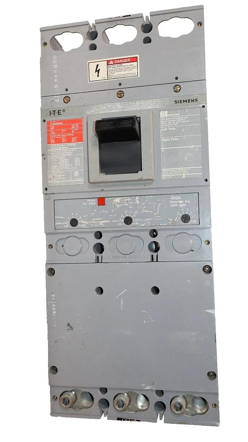 Used Siemens ITE I-T-E Sentron Breaker CJD63B400 400A 400 Amp 600v CJD6 3p 400a Trip