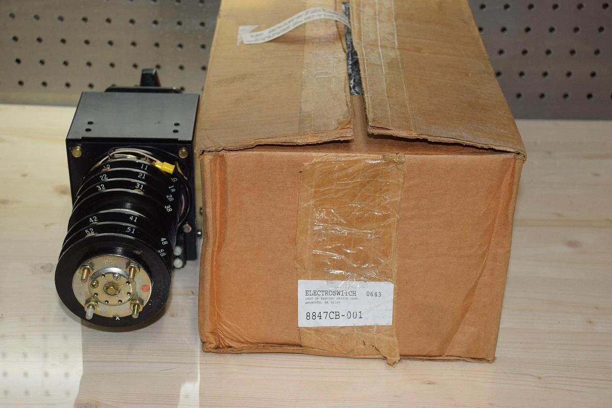 ELECTROSWITCH 8847CB-001 RQAUS1 8847CB001 New