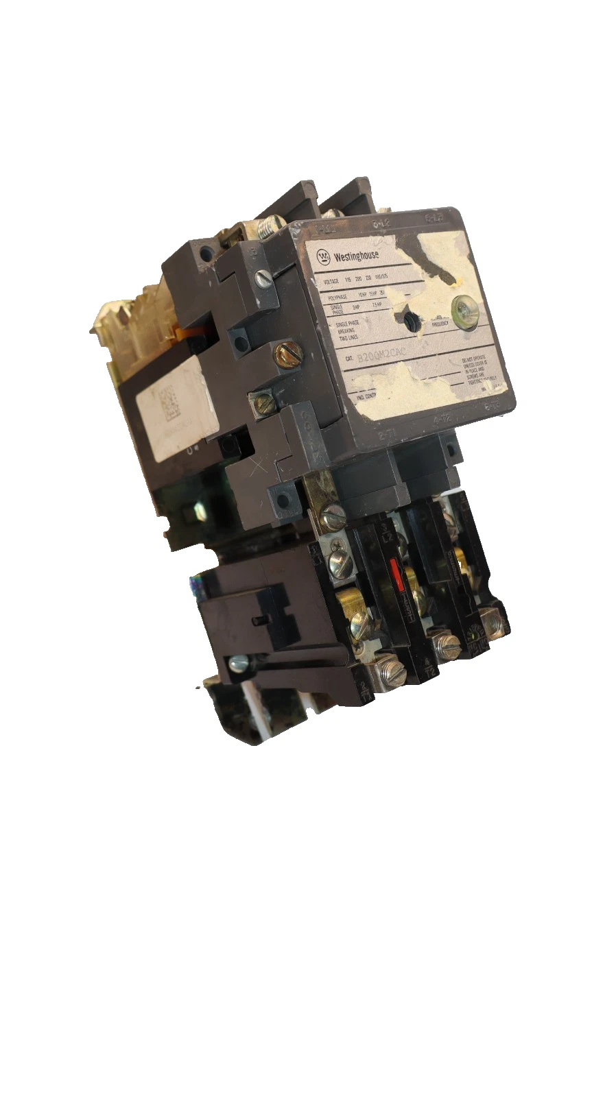 Used Westinghouse Starter B200M2CAC FH57 Size 2 115V 45 A Coil 120V
