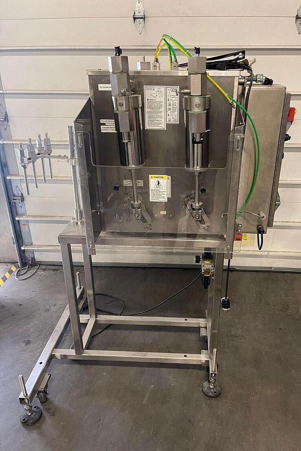 Used FilaMatic Heavy Duty Filling Machine DAB-32-2 upgraded: 4 piston pump DAB-32-4