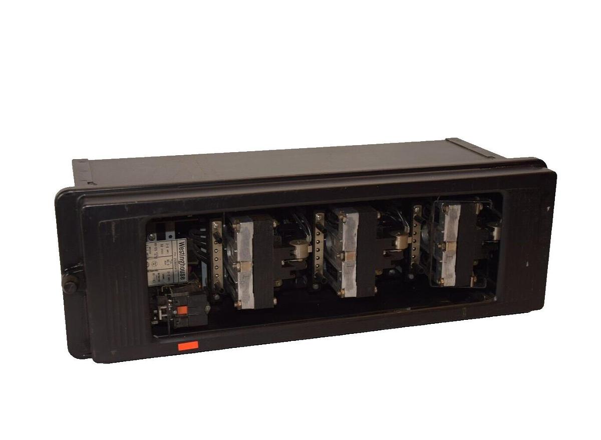 Used Westinghouse KC-4 KC4 Relay 293B004A13 2-8a 60cy 48-125vdc  *NO GLASS, SEE PICS*