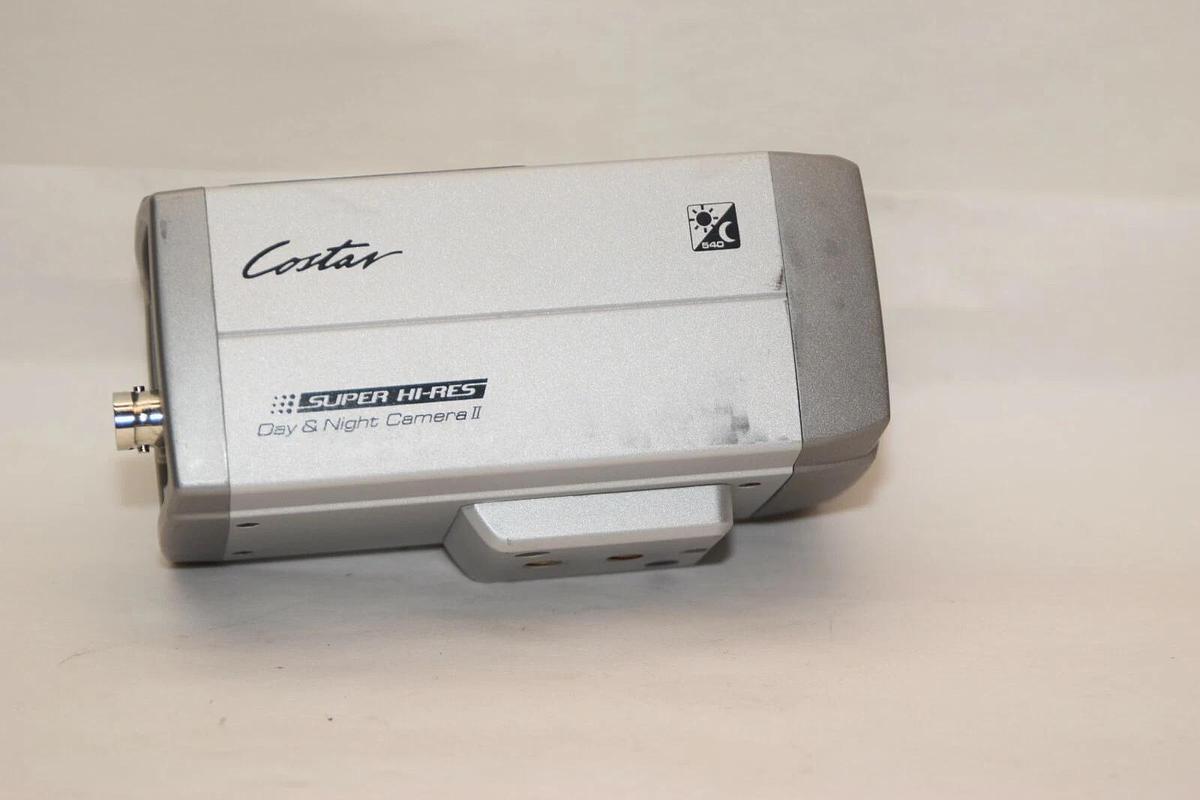 Used COSTAR CCC3530 24V 60Hz 4W Super High Res. Day & Night Color Security Camera
