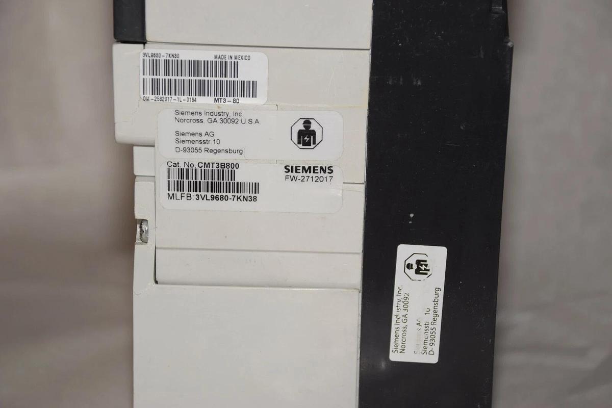 Siemens NMG VL Breaker NMG3B800L 800a 800 amp 3p NEW