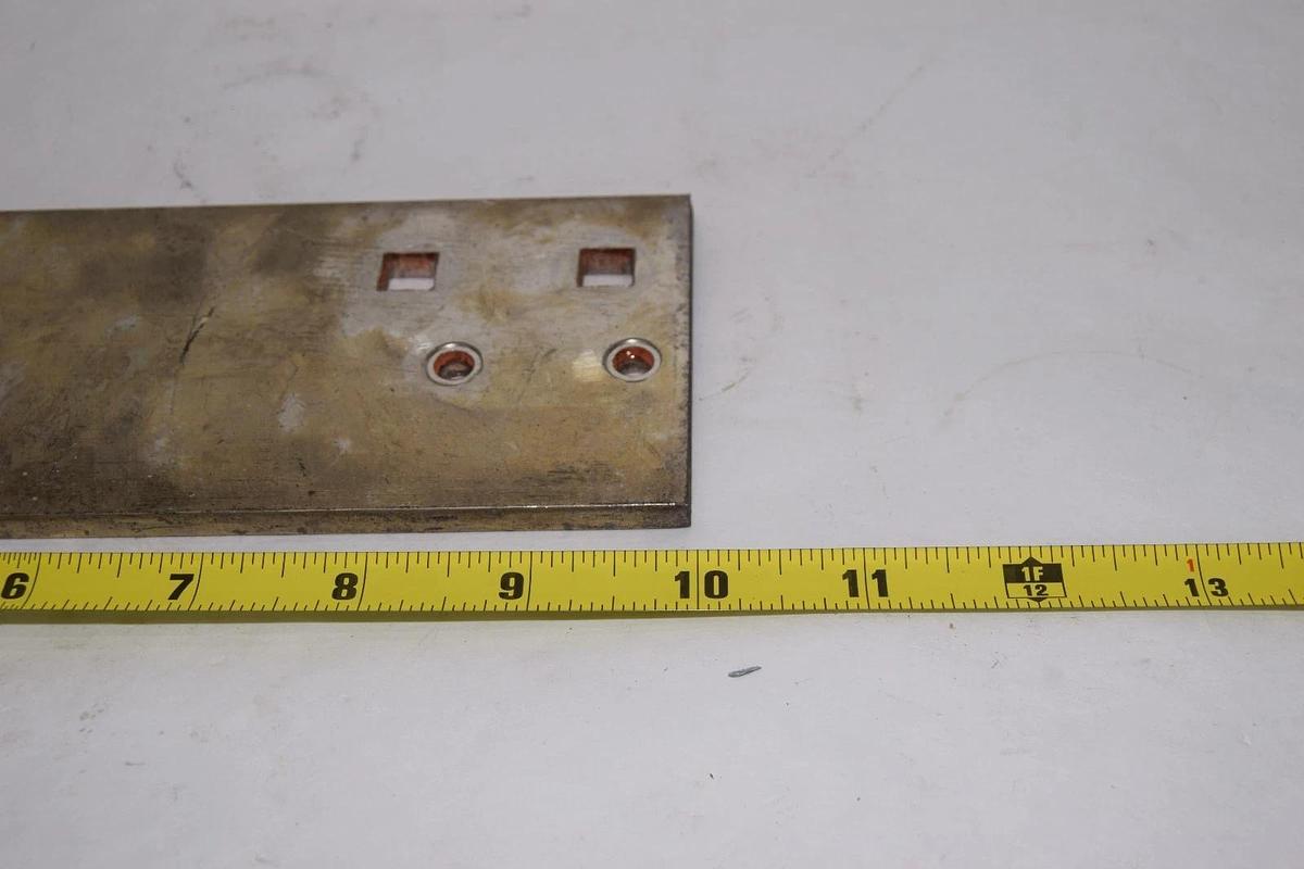 Used Buss Bar 10" x 3" x 1/4" Copper