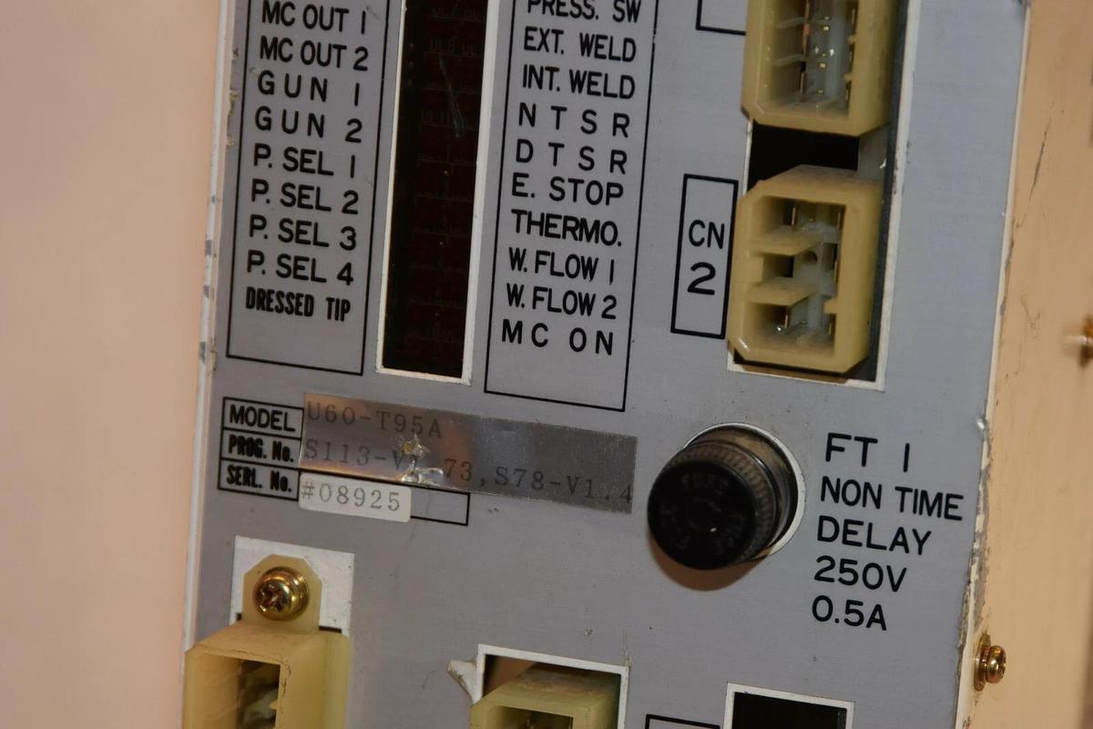 Used WTC WELDING TECHNOLOGY CORP TIMER for welding control controller U60-T95A