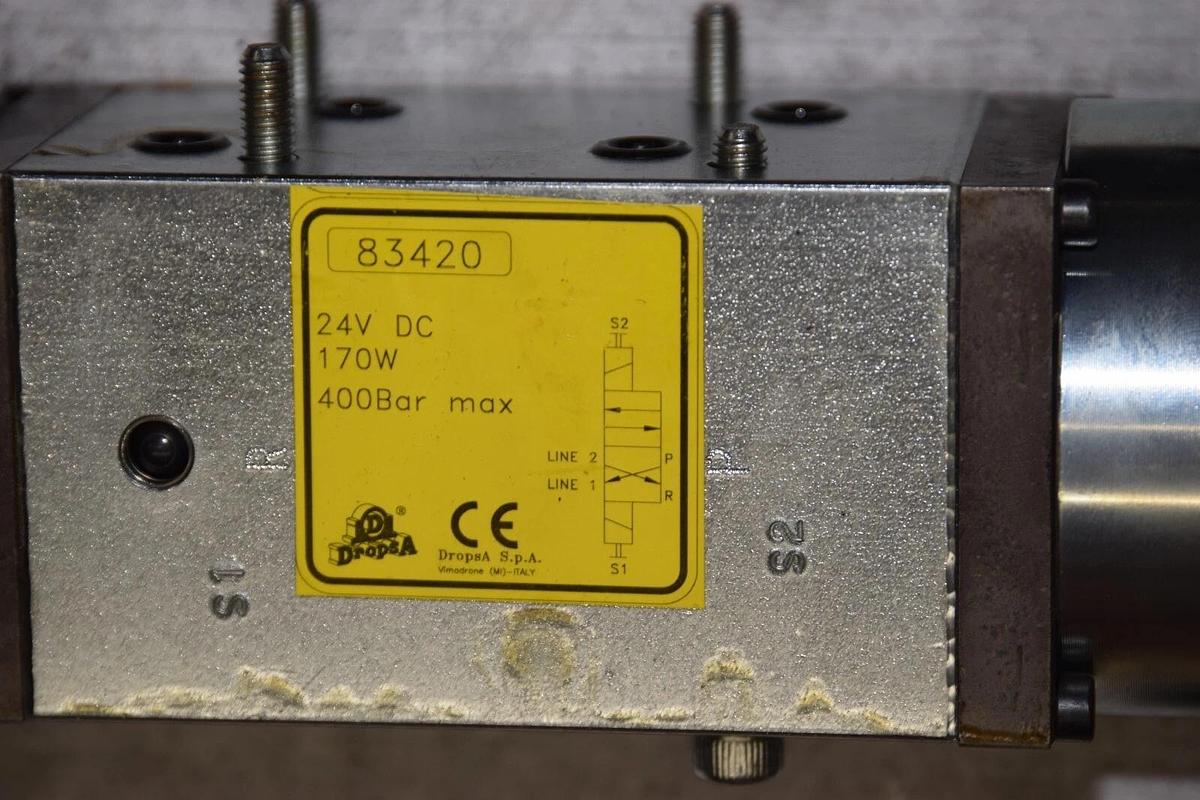 (NEW) DROPSA 83421 CS70 SY5V110A L12 Invert E-Magn. 110V Valve