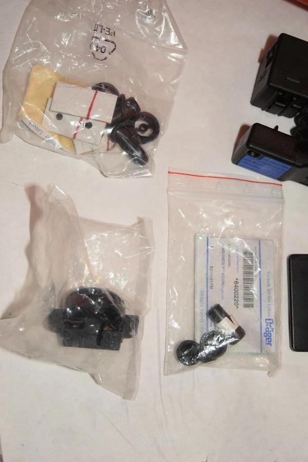 Used Drager 4056098 HazMat Simultest Kit With Accessories