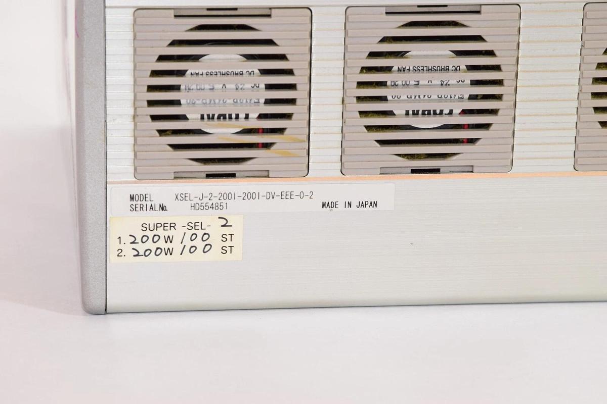 Used IAI Rack Chassis IA2B3202 XSEL-J-2-200I-200I-DV-EEE-0-2 Super Sel 2