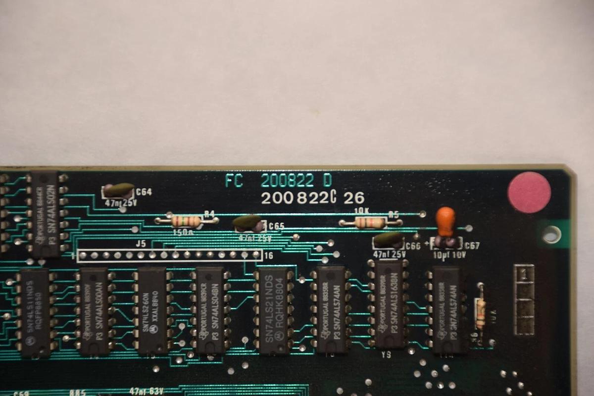 Used NUM FC 200822 D 200822D 2-Port Axes V2 Circuit Board