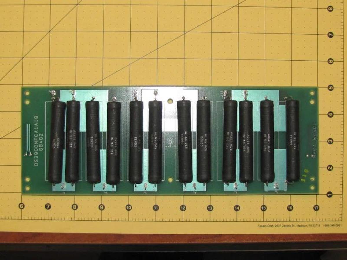Used GENERAL ELECTRIC GE SNUBBER BOARD DS3800NPCA1A1B 6BA02