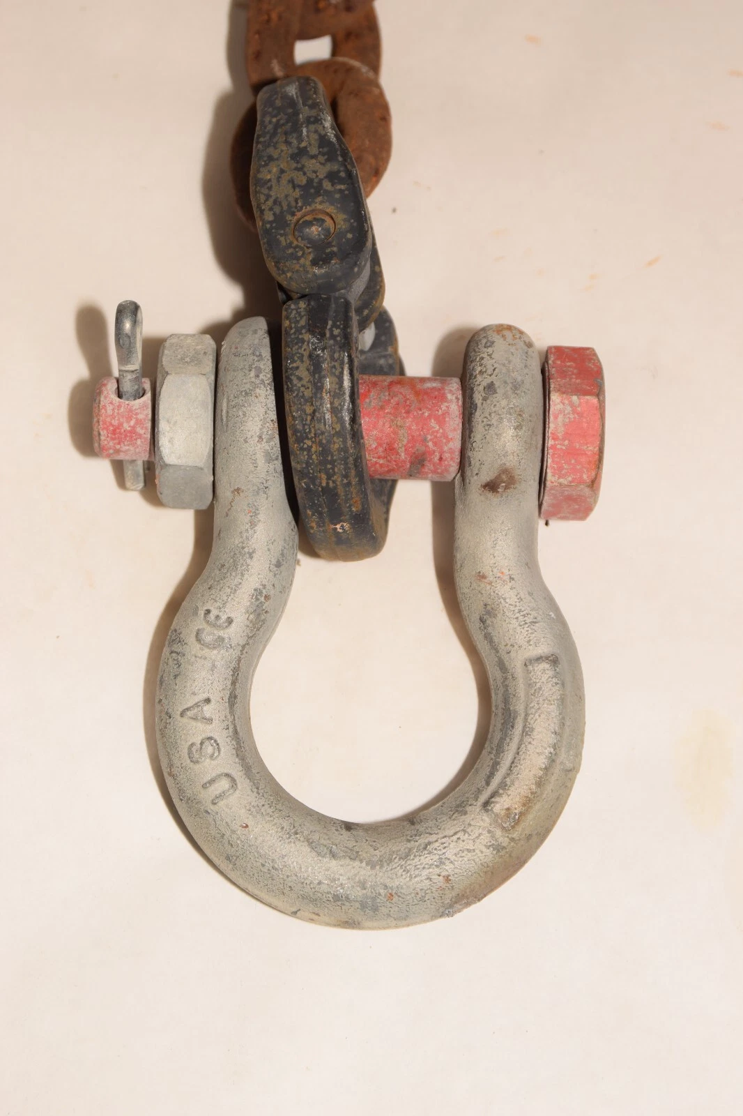 Used 1/2" Crosby Chain Sling 36" CW13-10 U1TK CW 13-10 TSC 7/8 Crosby
