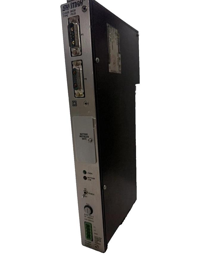 Refurbished SQUARE D SY/MAX CLASS 8030 Type PS35 Power Supply 8030, PS 35, PS35 PS-35 Ser A1