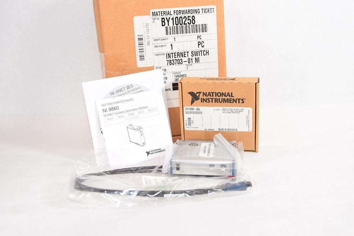 (NEW) NATIONAL INSTRUMENTS NI-9860 783703-01 NI 2 Port  Module