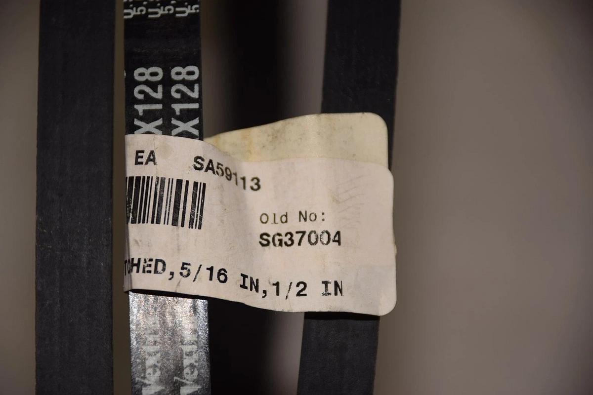 GATES Cogged V-Belt Belt AX128 9012-2128 130" OUTSIDE LENGTH 5/16" 1/2" NEW