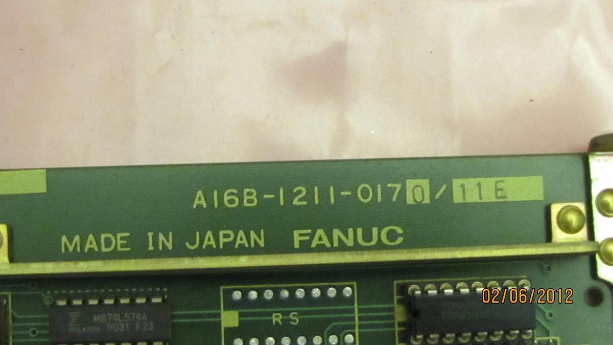 Used FANUC CIRCUIT BOARD CARD A16B-1211-0170/11E A16B 1211 0170 11E A16B1211017011E
