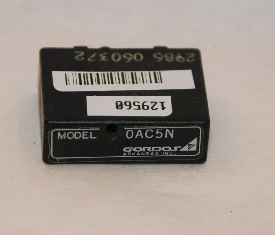 (NEW - LOT OF 2) GORDOS OAC5N 3.0-8Vdc 3A 120Vac 60Hz Relay