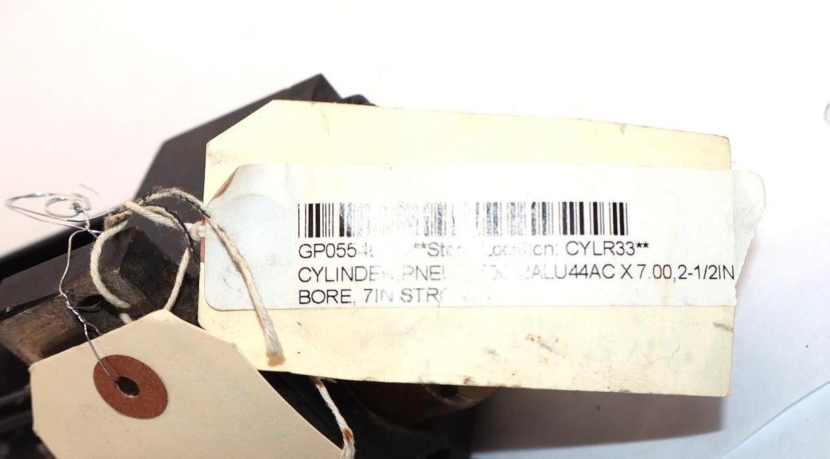 Refurbished Parker 2.50C2ALU44AC7.000 2-1/2" Bore 250psi 7" Stroke Pneumatic Cylinder