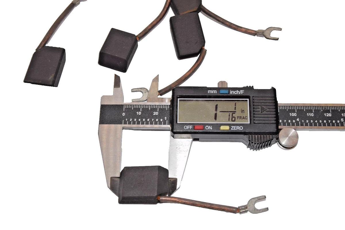 E36 Carbon Motor Brush 1-1/16" x 3/4" x 3/8"  (Lot of 5 - New)