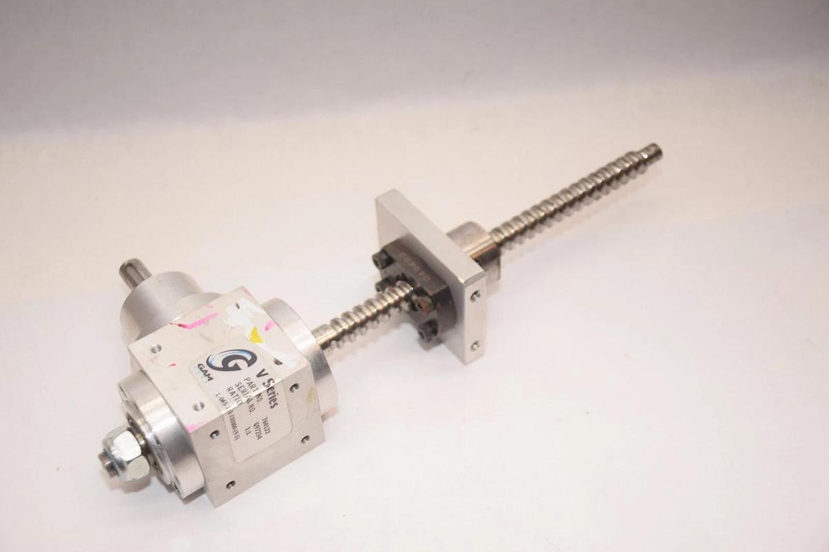 Used GAM GEAR 760122 L-045-1:1-E030000-[9.5] Right Angle Spiral Gearbox