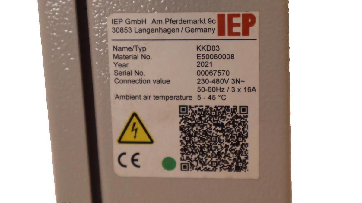 Durr IEP Control Module KKD03 E50060008 230-480V 3P Pump Motor Control