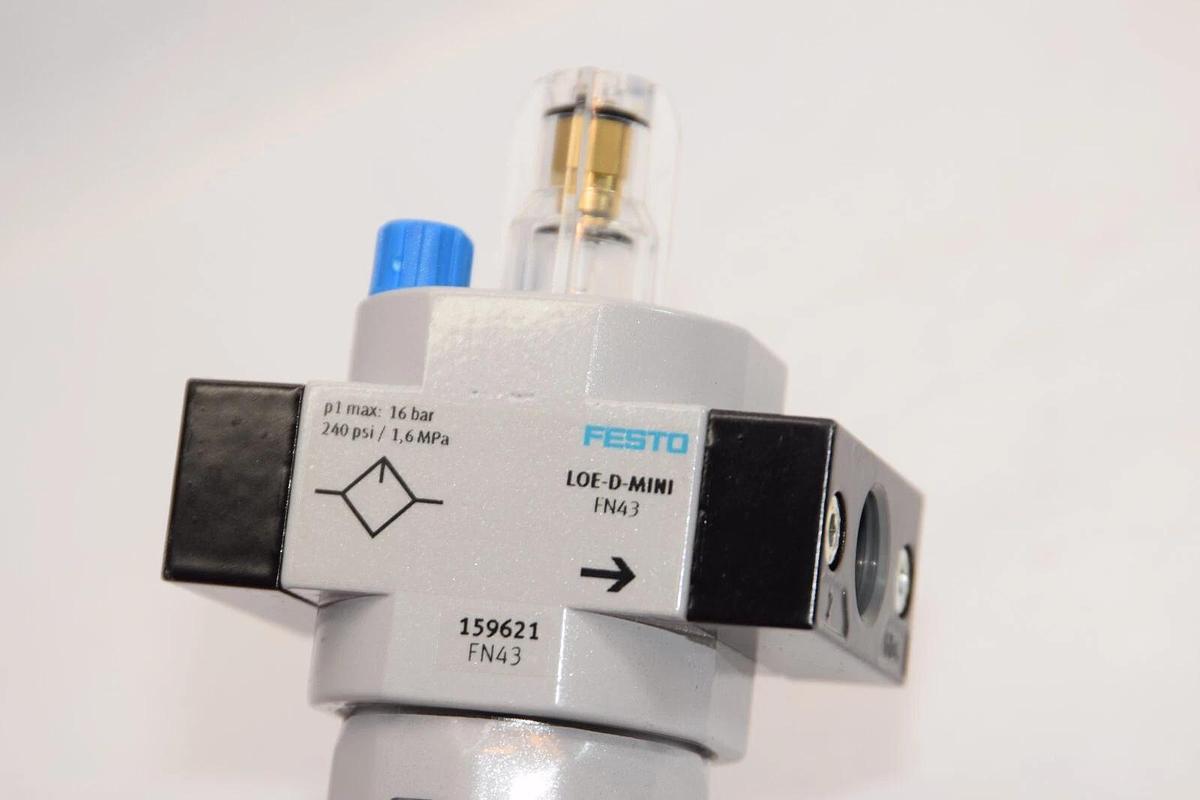 (NEW) FESTO LOE-1/4-D  L0E-1/4-D 129205 240psi 16Bar Air Lubricator