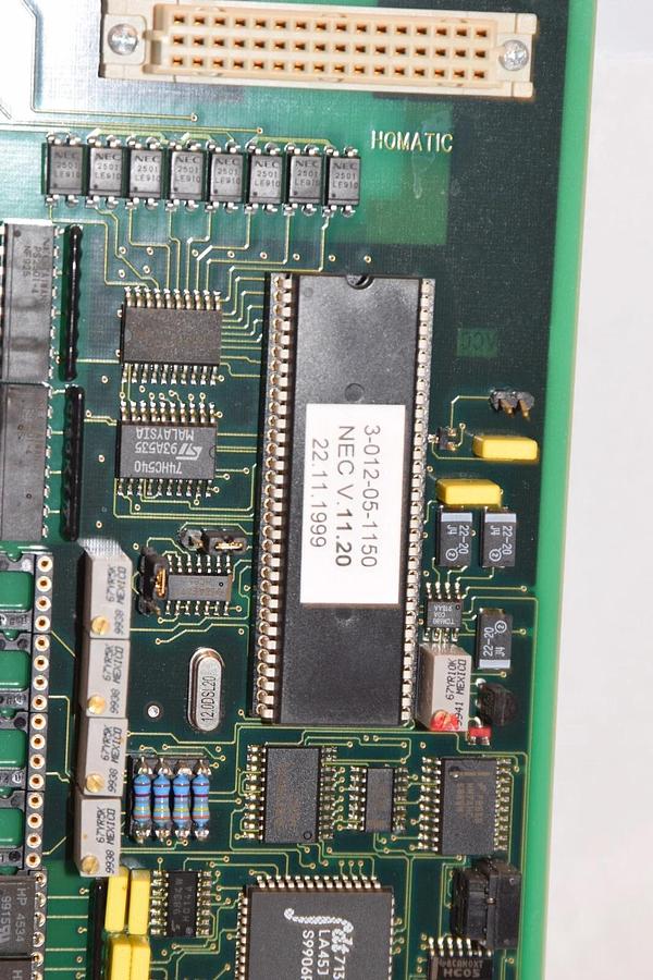 Used HOMATIC 2-083-02-8071 2-Achser F. HC010 Rev 05 Analog Control Card